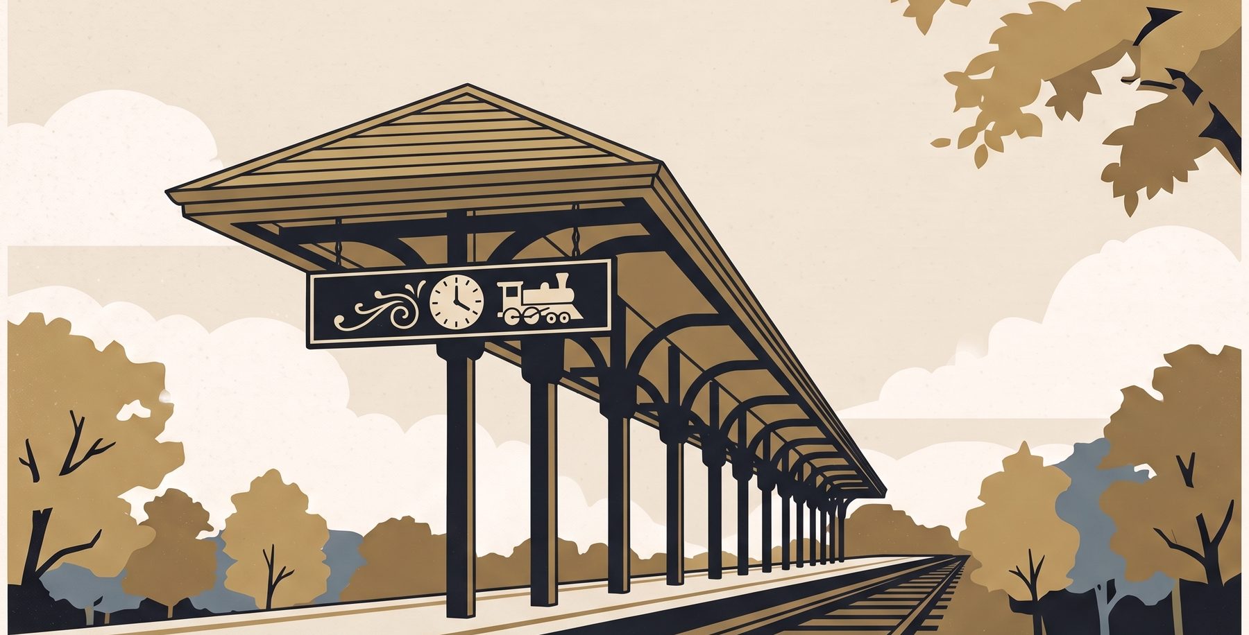 Fishers, Indiana, vintage travel poster