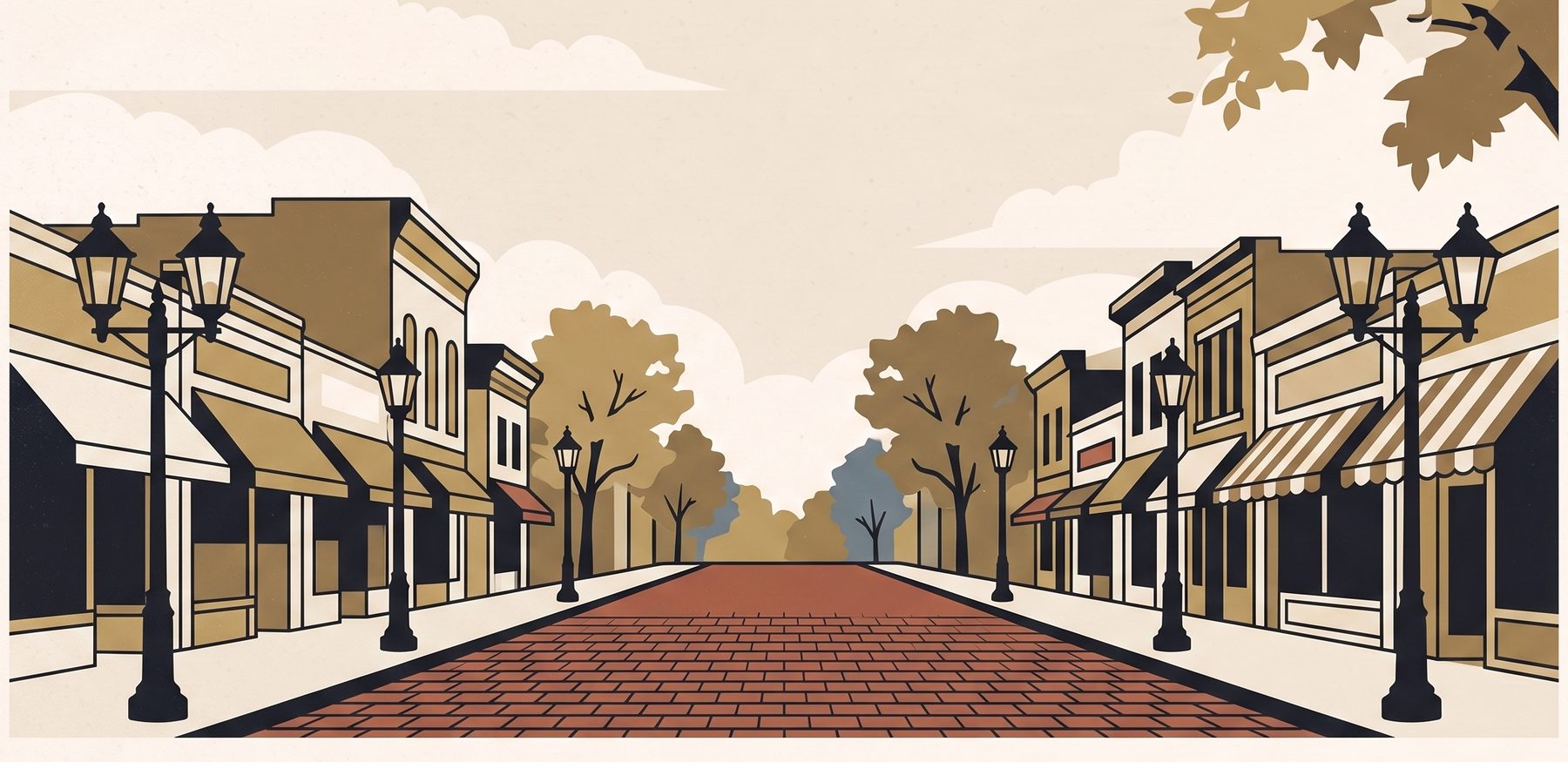 Zionsville, Indiana, vintage travel poster